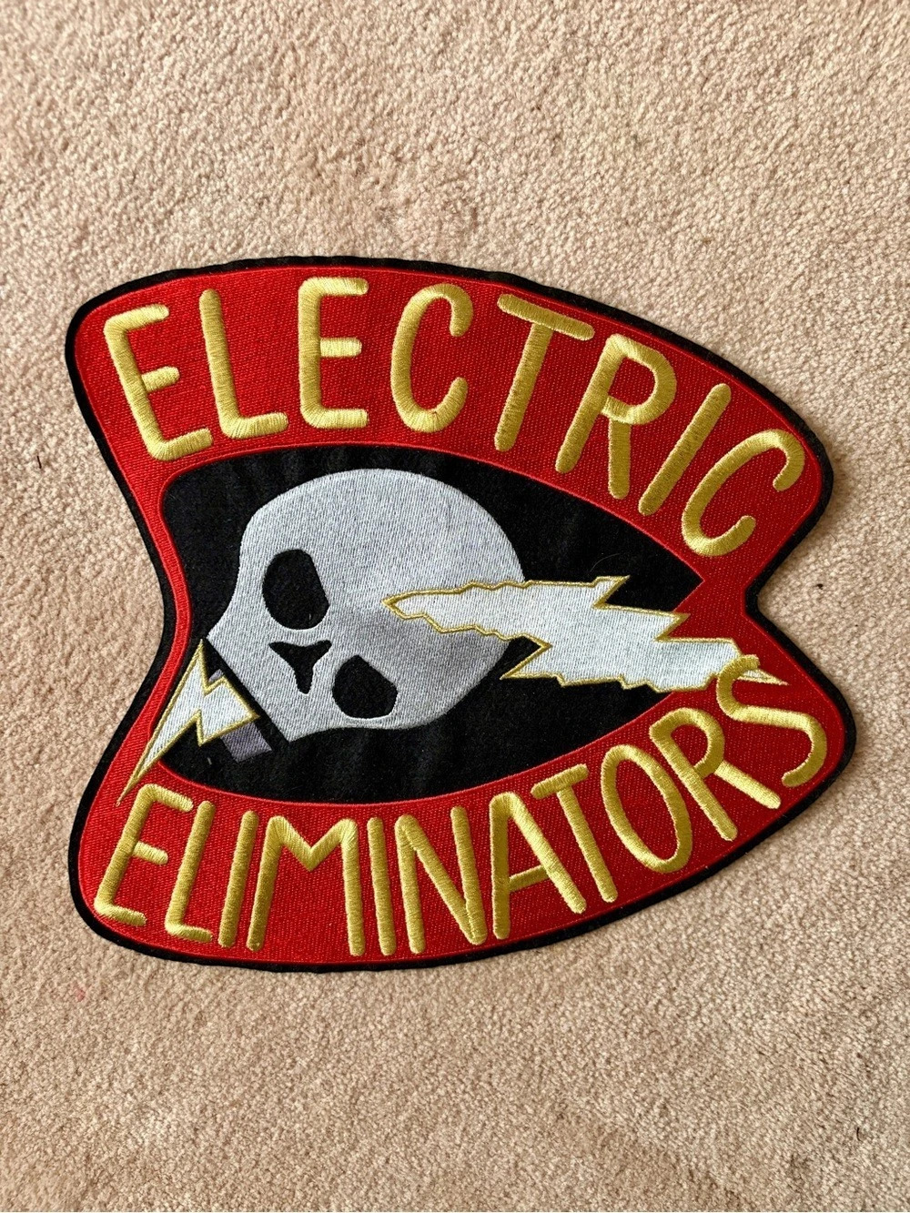 The Warriors Electric Eliminators Gang Jacket Patch Electric Eliminators